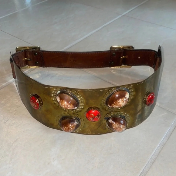 Vintage Metal and Stone Belt​ main image 5